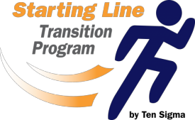 starting line logo png